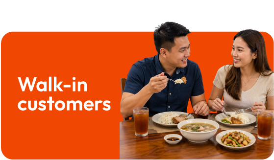 walk-in-customers